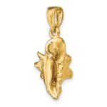 14K 3-D Conch Shell Charm - Image 5