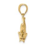 14K 3-D Snook Fish Charm - Image 2