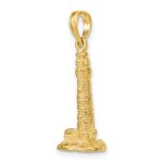 14K 3D Cape May NJ Lighthouse Charm - Image 5
