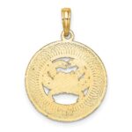 14K OCEAN CITY with Crab Charm - Image 4