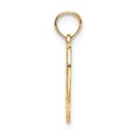 14K 25 In Heart Charm - Image 2