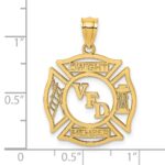 14K VFD DWIGHT MEMBER In Shield Charm - Image 3