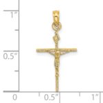 14K INRI Crucifix Charm - Image 3