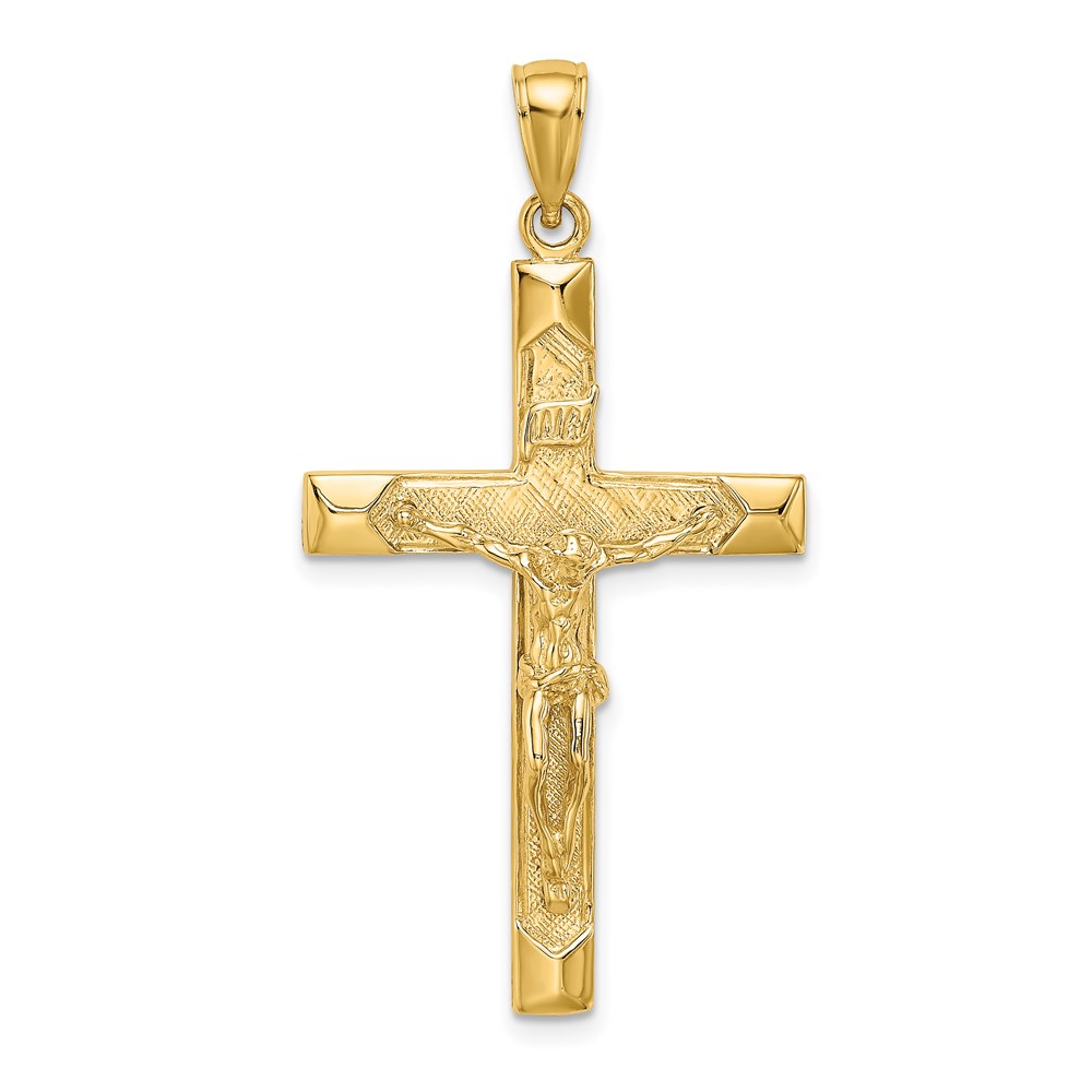 K8520.jpg 14K Crucifix Charm - Image 1