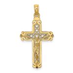 14k Fancy Crucifix Charm