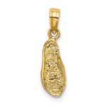 14K 3-D KEY WEST Flip Flop Charm - Image 3