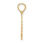 14K Polished I HEART LAKE TAHOE Charm - Image 2