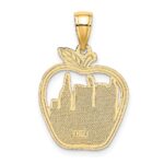 14k NEW YORK City Skyline in Apple Pendant - Image 3