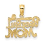 14K BASEBALL MOM Charm - Image 4