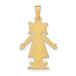 14K Girl Charm - Image 4