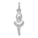 14k White Gold Ballerina Charm