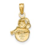 14K Snowman Charm - Image 3