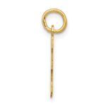 14k Small Elongated Number 36 Charm - Image 2