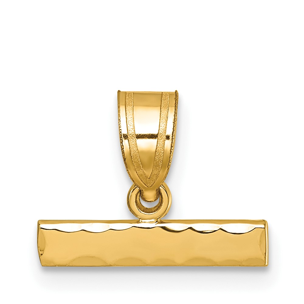 LGTOP.jpg 14k Large Diamond -cut Top Pendant - Image 1