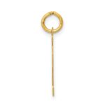 14k Small Polished Number 22 Charm - Image 2