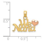 14k Two-Tone WE HEART NANA Charm - Image 4
