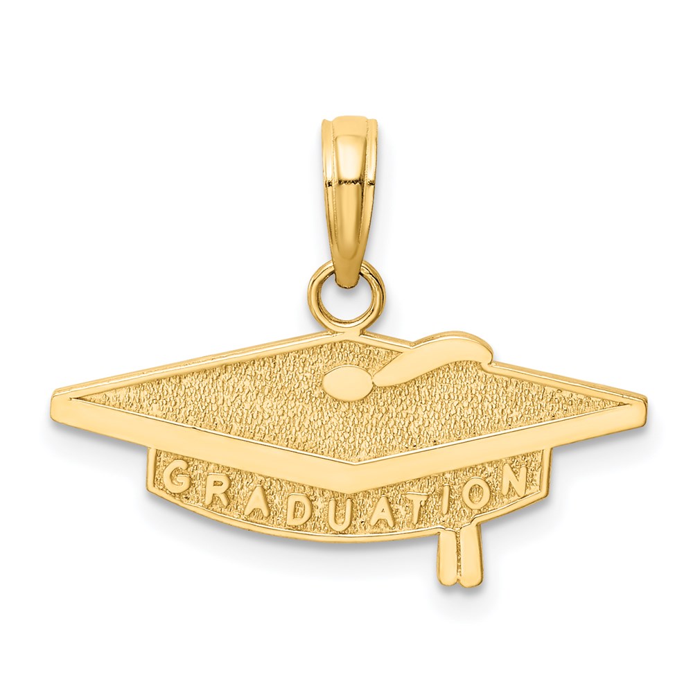M451.jpg 14k GRADUATION Cap Charm - Image 1