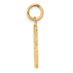 14k Medium Polished Number 8 Charm - Image 2