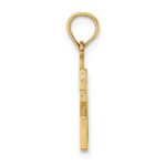 14k Polished Number 21 Pendant - Image 2