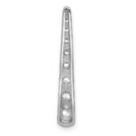 14k White Gold 3/4 carat Diamond Fancy Chain Slide - Image 3
