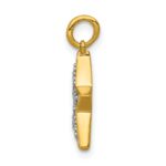 14k 1/20 carat Diamond Star Charm - Image 2