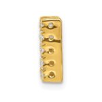 10K  Diamond Letter N Initial Charm - Image 2