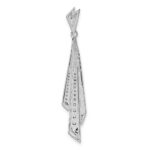 14k White Gold 1/4 carat Lab Grown Diamond VS/SI+ G+ Fashion Pendant - Image 3