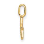 14k Diamond Letter G Initial Pendant - Image 2