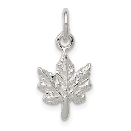Sterling Silver Maple Leaf Charm