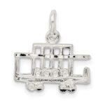 Sterling Silver Caboose Charm - Image 3