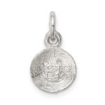 Sterling Silver Smiley Face Charm - Image 4