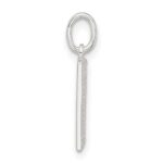 Sterling Silver E-coated Rose Charm - Image 2