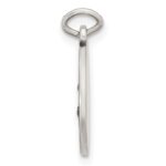 Sterling Silver Antiqued Solid Baptism Medal - Image 2