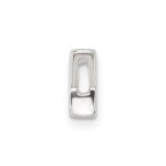 Sterling Silver E-coated Letter Y Slide Charm - Image 2