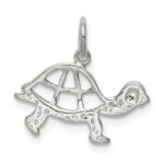 Sterling Silver Turtle Charm - Image 4
