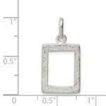 Sterling Silver Picture Frame Charm - Image 4
