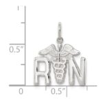 Sterling Silver Nurse Symbol Charm - Image 3
