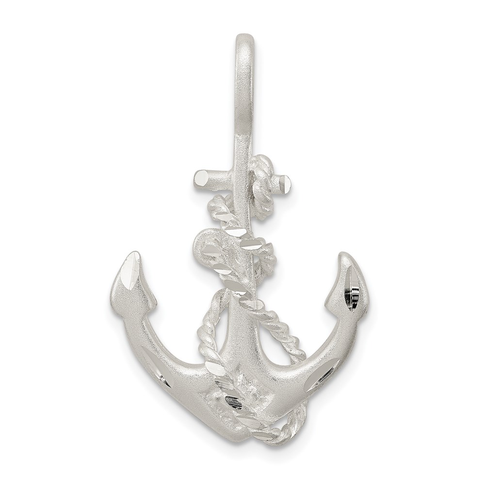 QC2053.jpg Sterling Silver Anchor Charm - Image 1