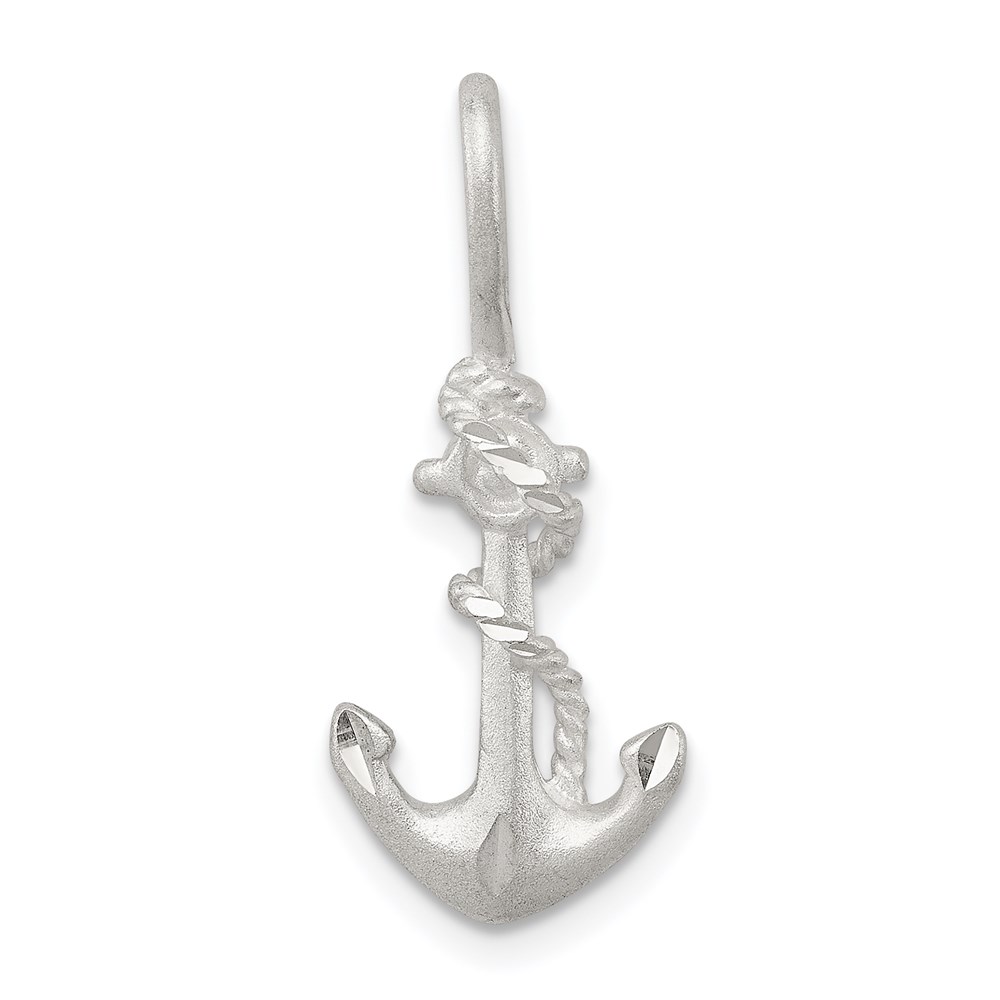 QC2054.jpg Sterling Silver Anchor Charm - Image 1