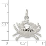 Sterling Silver Crab Charm - Image 4