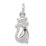 Sterling Silver Cat Charm