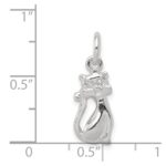 Sterling Silver Cat Charm - Image 3