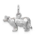 Sterling Silver Cow Charm