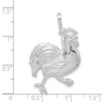 Sterling Silver Rooster Charm - Image 4