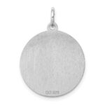 Sterling Silver Rhodium-plated German Shorthaired Pointer Disc Charm - Image 4