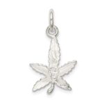 Sterling Silver Leaf Charm - Image 4