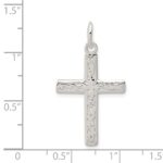 Sterling Silver Cross Charm - Image 3