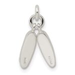 Sterling Silver Ballet Slippers Charm - Image 3