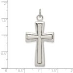 Sterling Silver Latin Cross Pendant - Image 3