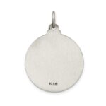 Sterling Silver Antiqued Ecce Homo Medal - Image 4